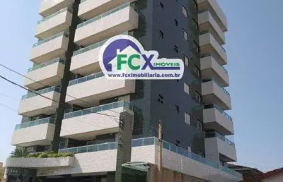 Apartamento para venda em praia grande, guilhermina, 1 dormitório, 1 banheiro, 1 vaga