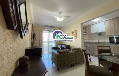 Apartamento para venda em praia grande, caiçara, 2 dormitórios, 1 suíte, 1 banheiro, 1 vaga