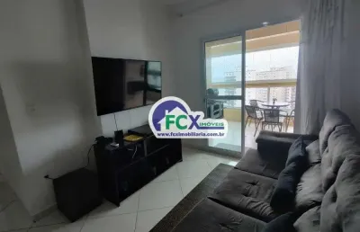 Apartamento para venda em praia grande, ocian, 2 dormitórios, 1 suíte, 1 banheiro, 1 vaga
