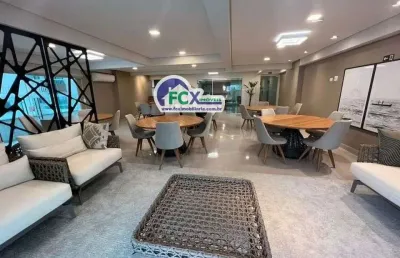 Apartamento para venda em praia grande, caiçara, 2 dormitórios, 2 suítes, 1 banheiro, 1 vaga