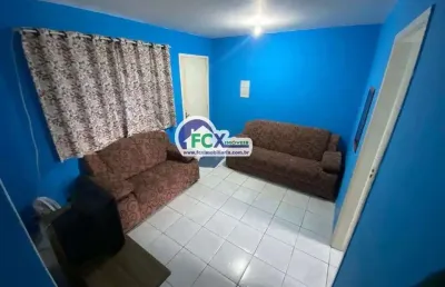 Apartamento para venda em itanhaém, guapiranga, 2 dormitórios, 1 banheiro, 1 vaga