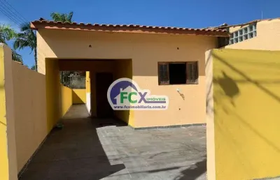 Casa para venda em itanhaém, laranjeiras, 2 dormitórios, 1 banheiro, 1 vaga