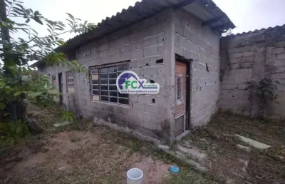 Casa para venda em itanhaém, jardim marilu, 1 dormitório, 1 banheiro, 2 vagas