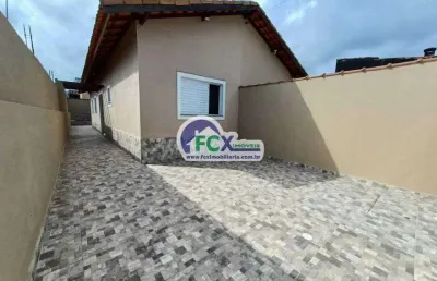 Casa para venda em itanhaém, balneário tupy, 2 dormitórios, 1 suíte, 1 banheiro, 1 vaga