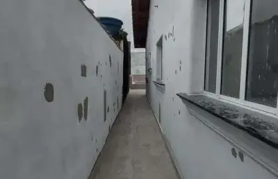 Casa para venda em mongaguá, jardim anchieta, 2 dormitórios, 1 suíte, 1 banheiro, 3 vagas