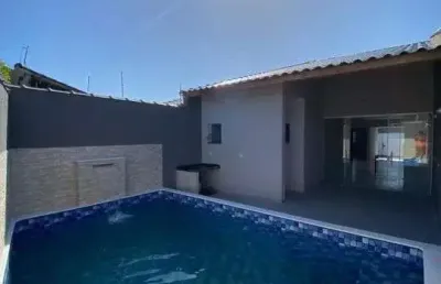 Casa para venda em itanhaém, balneário gaivotas, 2 dormitórios, 1 suíte, 1 banheiro, 3 vagas