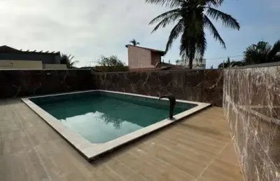 Casa para venda em itanhaém, bopiranga, 3 dormitórios, 1 suíte, 2 banheiros, 2 vagas