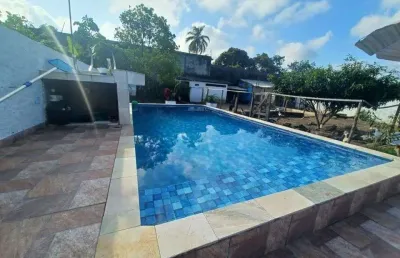 Chácara para venda em itanhaém, umuarama, 1 dormitório, 1 suíte, 2 banheiros, 6 vagas