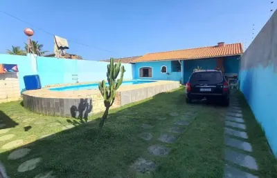 Casa para venda em itanhaém, balneário gaivotas, 2 dormitórios, 1 suíte, 1 banheiro, 5 vagas