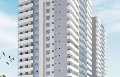 Apartamento para venda em praia grande, ocian, 3 dormitórios, 1 suíte, 1 banheiro, 2 vagas