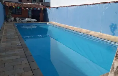 Casa para venda em itanhaém, cibratel 1, 4 dormitórios, 1 suíte, 4 banheiros, 2 vagas