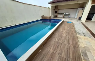 Casa para venda em itanhaém, grandesp, 2 dormitórios, 1 banheiro, 3 vagas