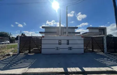 Casa para venda em itanhaém, jardim oásis, 1 dormitório, 1 suíte, 1 banheiro, 2 vagas