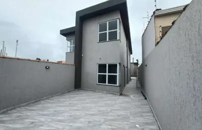 Casa para venda em itanhaém, balneário gaivotas, 3 dormitórios, 1 suíte, 1 banheiro, 1 vaga