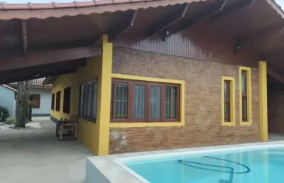 Casa para venda em itanhaém, balneário gaivotas, 4 dormitórios, 1 suíte, 3 banheiros, 3 vagas