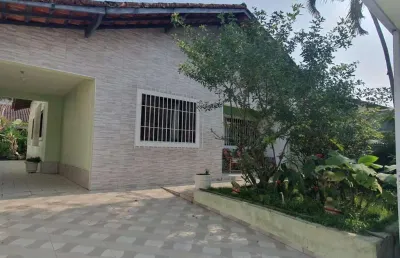 Casa para venda em itanhaém, belas artes, 3 dormitórios, 1 suíte, 1 banheiro, 2 vagas