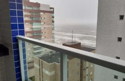 Apartamento para venda em mongaguá, centro, 2 dormitórios, 1 suíte, 1 banheiro, 1 vaga