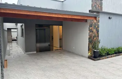 Casa para venda em itanhaém, bopiranga, 3 dormitórios, 2 suítes, 1 banheiro, 1 vaga