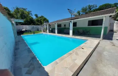 Casa para venda em itanhaém, jardim coronel, 3 dormitórios, 2 banheiros, 4 vagas