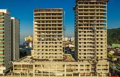 Apartamento para venda em mongaguá, centro, 2 dormitórios, 1 suíte, 1 banheiro, 1 vaga