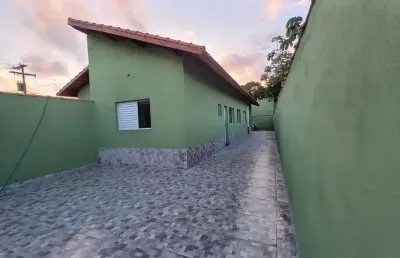 Casa para venda em itanhaém, palmeiras, 2 dormitórios, 1 suíte, 1 banheiro, 6 vagas