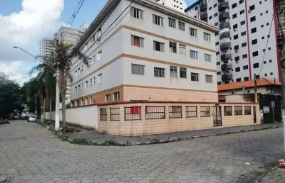 Apartamento para venda em praia grande, aviação, 1 dormitório, 1 banheiro, 1 vaga
