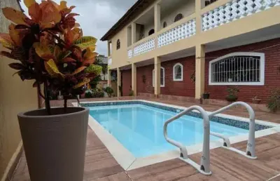 Casa para venda em mongaguá, balneário regina maria, 3 dormitórios, 1 suíte, 2 banheiros, 2 vagas