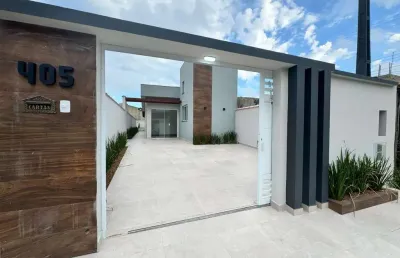 Casa para venda em itanhaém, cibratel 2, 2 dormitórios, 1 suíte, 1 banheiro, 2 vagas