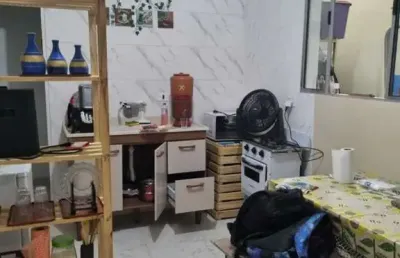 Apartamento para venda em mongaguá, balneário regina maria, 1 dormitório, 1 banheiro, 1 vaga
