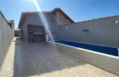 Casa para venda em itanhaém, balneário gaivotas, 2 dormitórios, 1 suíte, 1 banheiro, 1 vaga