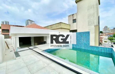 Casa com 4 dormitórios à venda, 290 m² por r$ 1.939.800,00 - boqueirão - santos/sp