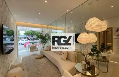 Apartamento com 3 suítes à venda, 112 m² por r$ 1.353.000 - josé menino - santos/sp