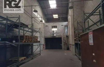 Galpão, 240 m² - venda por r$ 1.350.000,00 ou aluguel por r$ 8.950,00/mês - vila matias - santos/sp