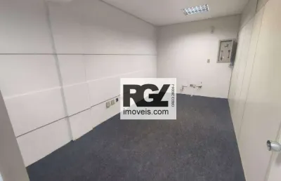 Conjunto para alugar, 119 m² por r$ 2.800,00/mês - centro - santos/sp