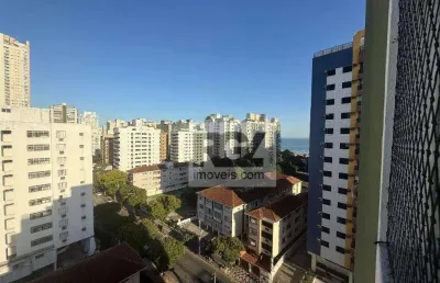 Apartamento com 2 dormitórios para alugar, 98 m² por r$ 4.500,00/mês - boqueirão - santos/sp