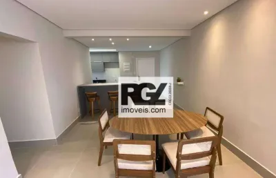 Apartamento com 3 dormitórios à venda, 110 m² por r$ 700.000,00 - gonzaga - santos/sp