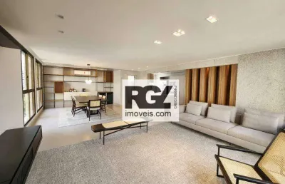 Apartamento com 4 dormitórios à venda, 180 m² por r$ 2.050.000,00 - boqueirão - santos/sp