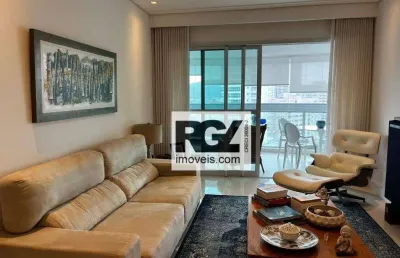 Apartamento à venda, 165 m² por r$ 2.550.000,00 - ponta da praia - santos/sp