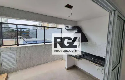 Casa em condomínio fechado com 3 quartos à venda no Embaré, Santos 