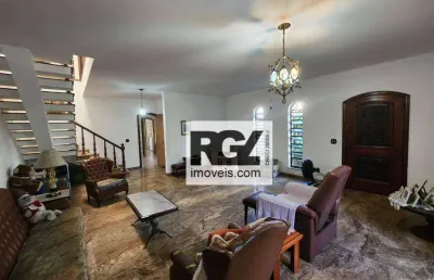 Casa com 3 dormitórios à venda, 198 m² por r$ 2.000.000,00 - ponta da praia - santos/sp