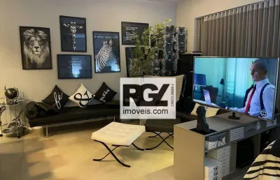 Apartamento com 1 dormitório, 54 m² - venda por r$ 1.150.000,00 ou aluguel por r$ 6.850,00/mês - gonzaga - santos/sp