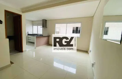 Sobrado com 2 dormitórios à venda, 90 m² por r$ 570.000,00 - estuário - santos/sp