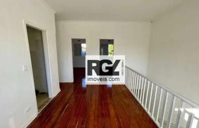 Sala para alugar, 110 m² por r$ 3.000,00/mês - macuco - santos/sp