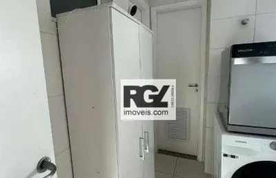 Apartamento com 3 dormitórios, 142 m² - venda por r$ 3.200.000,00 ou aluguel por r$ 12.000,00/mês - vila rica - santos/sp
