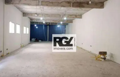Loja para alugar, 322 m² por r$ 20.500,00/mês - marapé - santos/sp