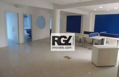 Sala para alugar, 250 m² por r$ 7.542/mês - centro - santos/sp