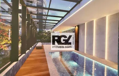 Apartamento no ilhas resort com 3 dormitórios à venda, 163 m² por r$ 3.370.000 - ponta da praia - santos/sp