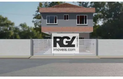 Casa à venda, 44 m² por r$ 290.000,00 - parque fernando jorge - cubatão/sp