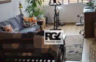 Apartamento com 2 dormitórios à venda, 93 m² por r$ 430.000,00 - campo grande - santos/sp