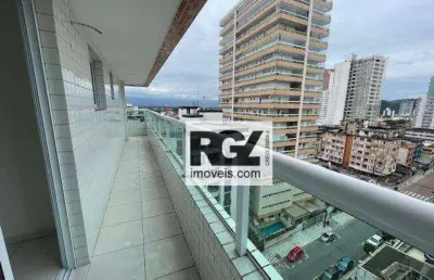Apartamento estilo flat com 1 dormitório à venda, 41 m² por r$ 299.000 - boqueirão - praia grande/sp